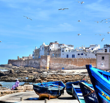 Visite privée d'une journée à Essaouira, l'ancienne ville de Mogador et la côte de Marrakech