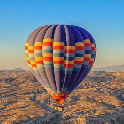 Vol en montgolfière classique au-dessus de Marrakech et balade à dos de chameau
